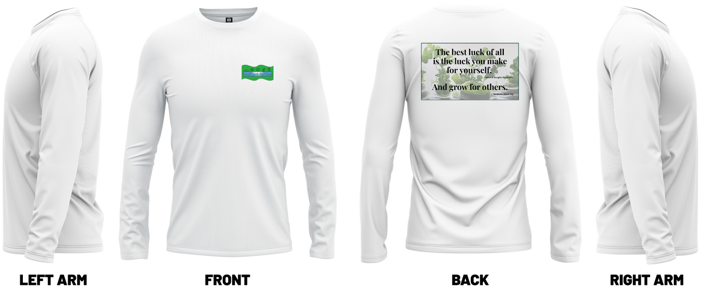 UPF 50 Long Sleeve Shirt - Logo & Slogan