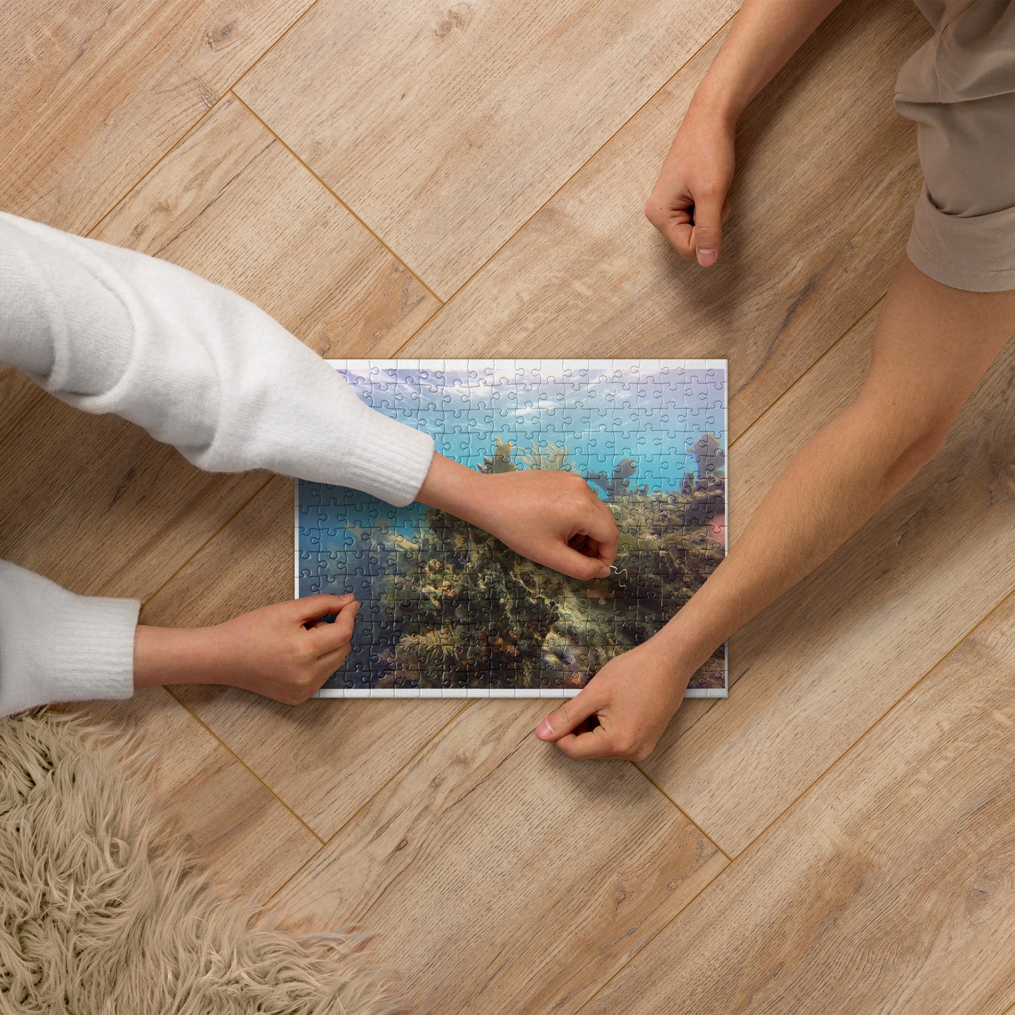 Jigsaw puzzle - Coral